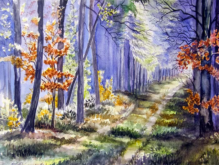 DOREEN FIEDLER - AQUARELLKUNST