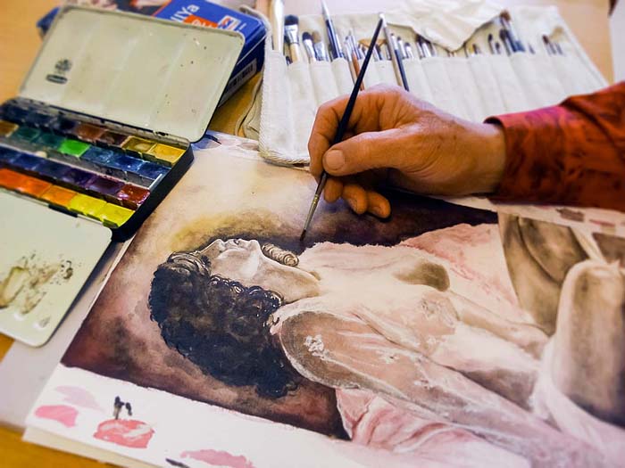 DOREEN FIEDLER - AQUARELLKUNST